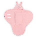 Baby Wickeldecke - Bunny pink / rosa Babygeschenk | Jollein 032-566-65250