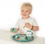 Label-Label Kinder Tee-Set holz mint personalisiert LLWT-24814
