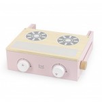 Label-Label faltbare Kinder-Spielküche rosa personalisiert LLWT-24784
