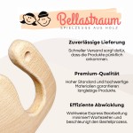 Montessori Messer als Geschenk – Personalisierbares Holzmesser, ideal als Geschenk zur Förderung der Selbstständigkeit.