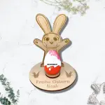 Personalisierbares Frohe Ostern Geschenk für Kinder - Inkl. Ü-Ei halterung