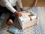 Tryco Holzspielzeug Kasse mit Scanner personalisiert TR-303005