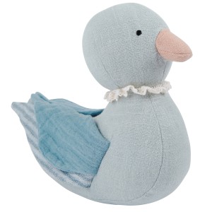 Baby Kuscheltier Spieltier Ente aus Leinen & Musselin | Bieco