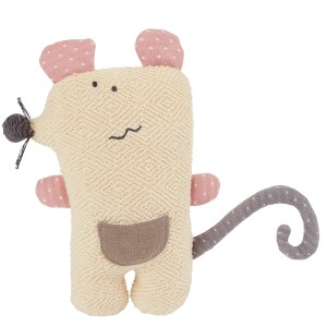 Baby Kuscheltier Spieltier Strick Maus aus Baumwolle | Bieco