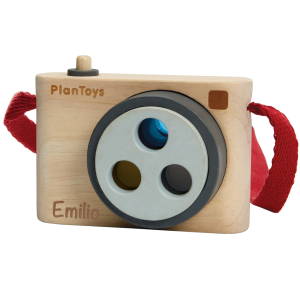 Foto Holz Kamera - PlanToys | Personalisiert mit Namen