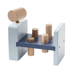 Holzspielzeug Hammerbank Aiden blau - Kids Concept | Personalisiert mit Namen