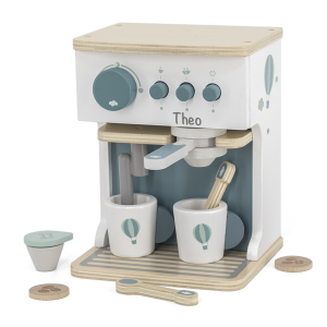 Küchenzubehör aus Holz Spielzeug Kaffemaschine Mixer Toaster 